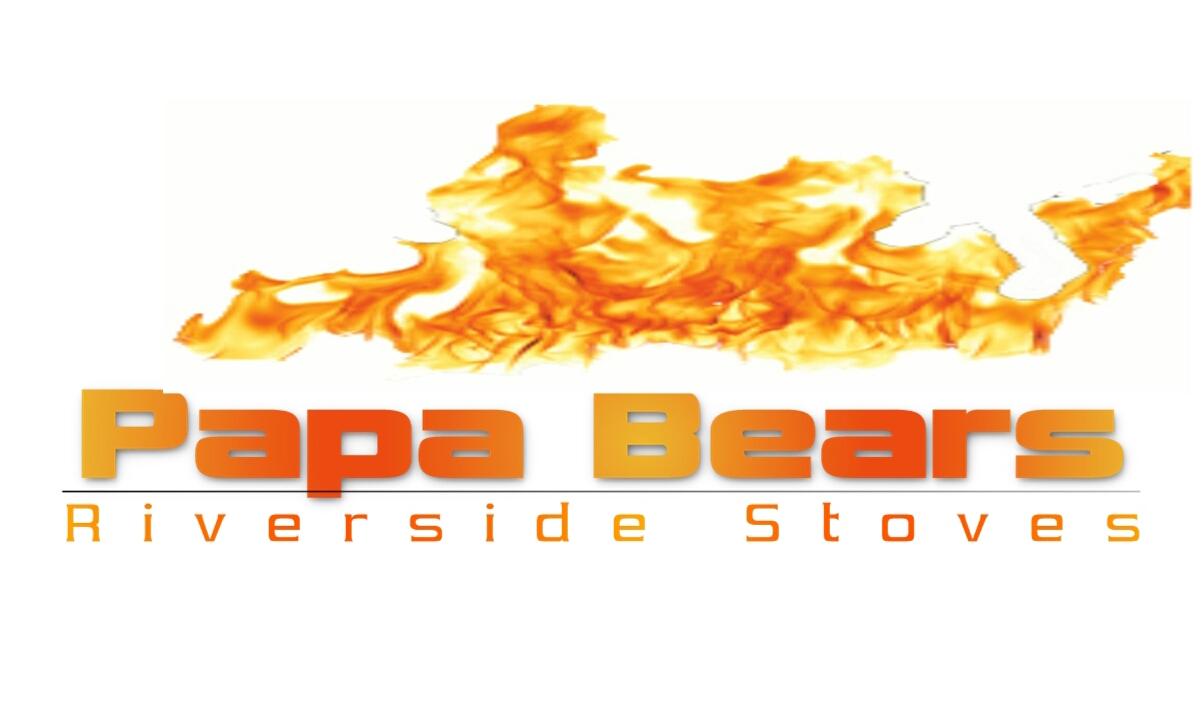 Papa Bear's Riverside Stoves Logo