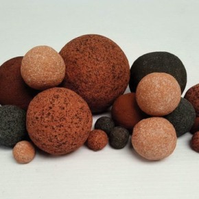 Enhance a Fire mélange de pierres décoratives Red Rock Canyon Fiber Balls – Passion Feu