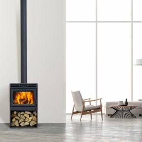 Supreme Novo18b Poêle au bois salon – Passion Feu