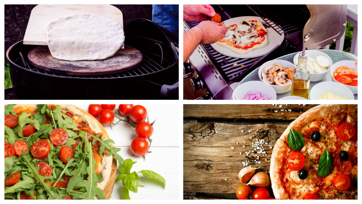 Pizzas végétaliennes et végétariennes, cuites sur le barbecue. Comment faire un barbecue pour végétariens et végétaliens?
