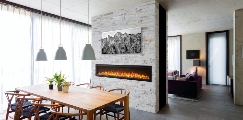 Meilleures idées décoration pour foyers électriques en 2023 - Foyer électrique Entice par Napoleon