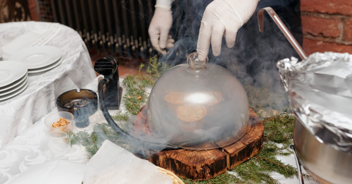 Un kit de fumage pour aliments et boissons